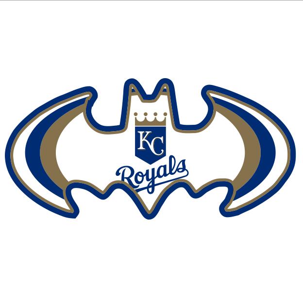 Kansas City Royals Batman Logo fabric transfer